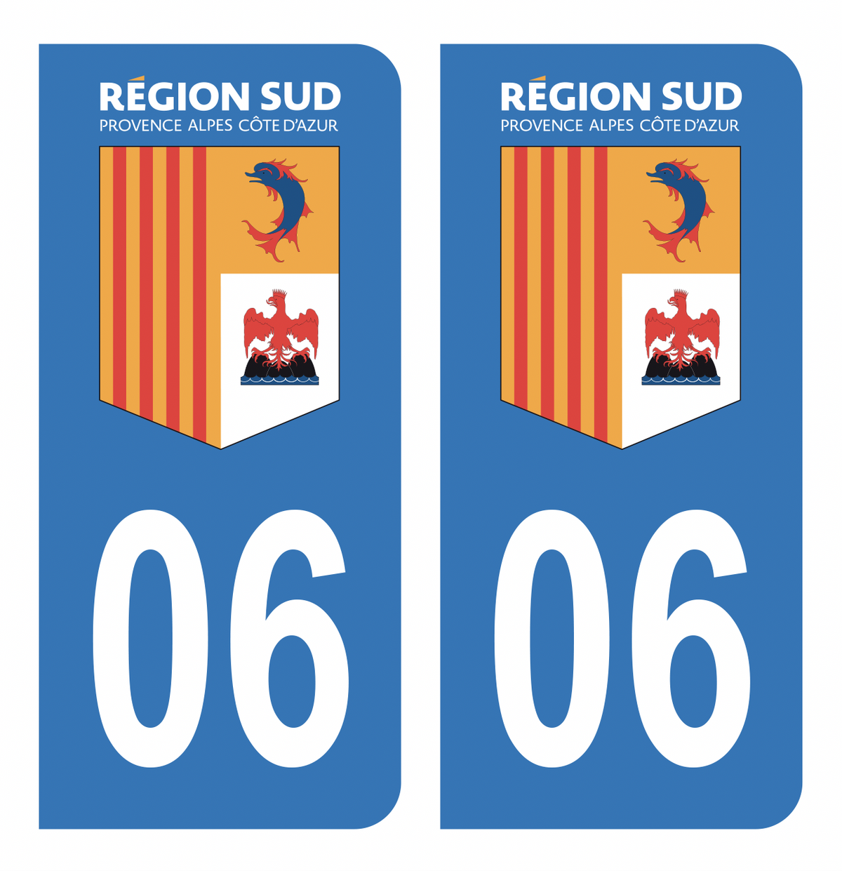 Kit 2 Stickers Autocollants - Décoration Auto 2 Côtés - Modèle 0002