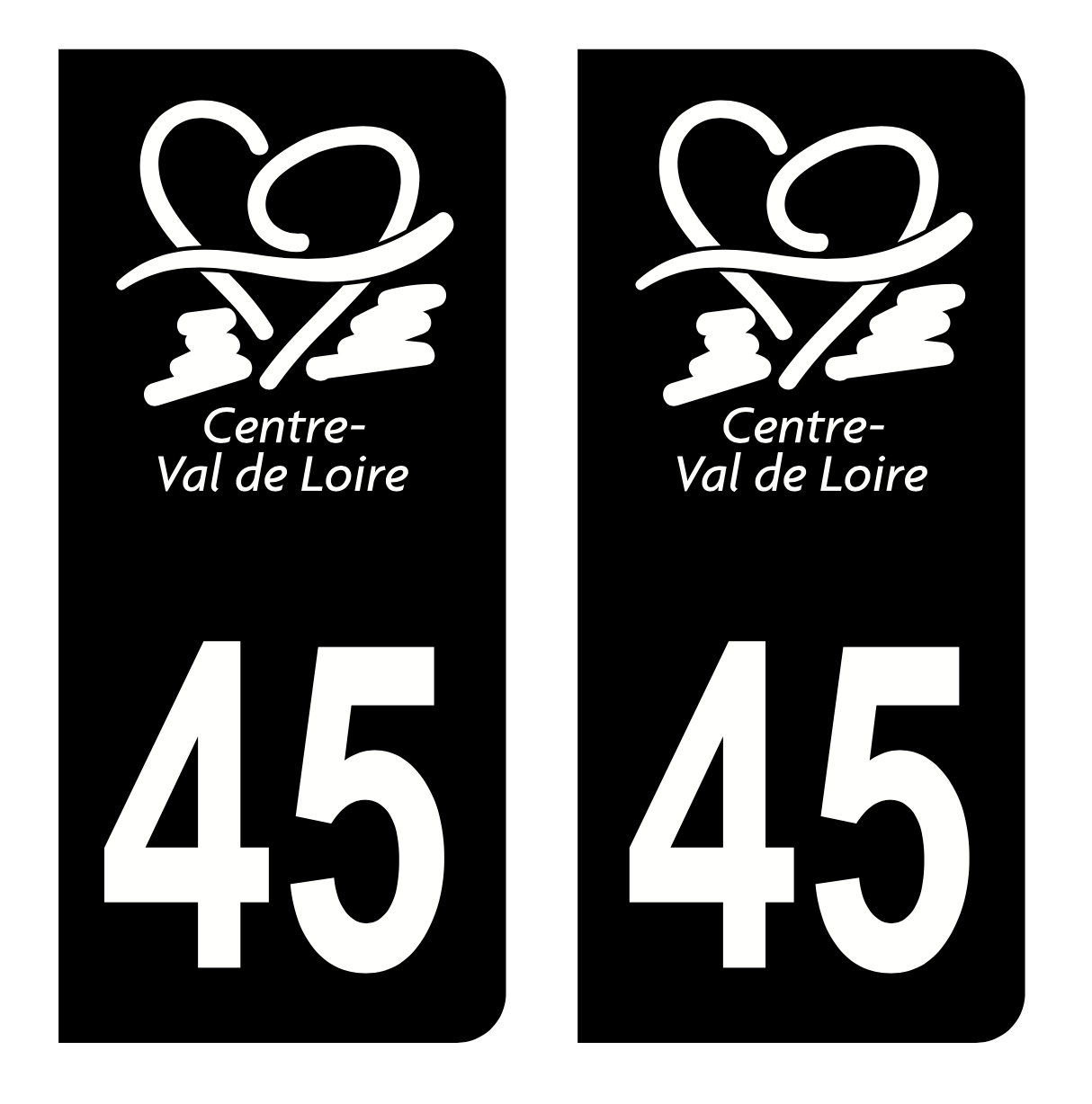 Autocollant Sticker Plaque D'immatriculation Moto Département 03 Allier Noir - Auto