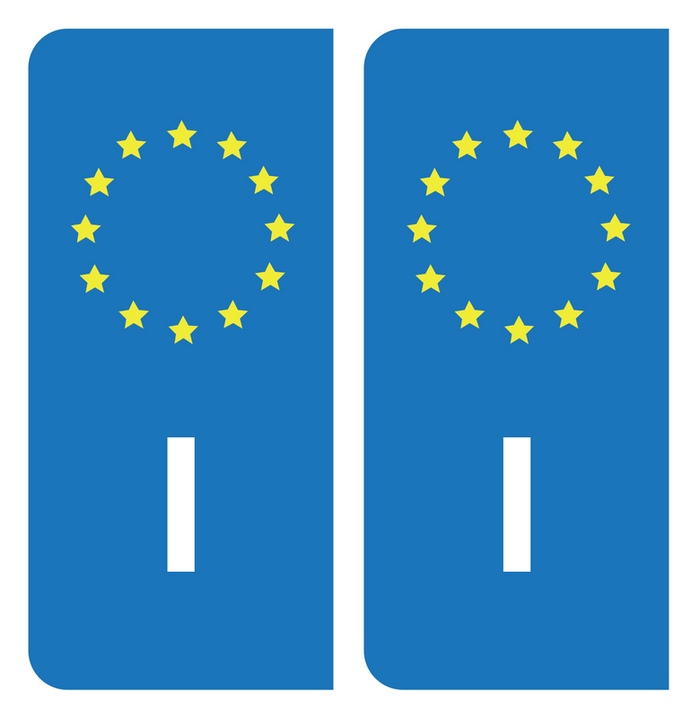 Mon Blason - Autocollant ECU Drapeau Basque Voiture - 4.5 X 5.8 Cm