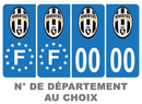 Pack Premium Autocollant Plaque d'immatriculation Juventus