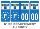 Pack Premium Autocollant Plaque d'immatriculation Tetris