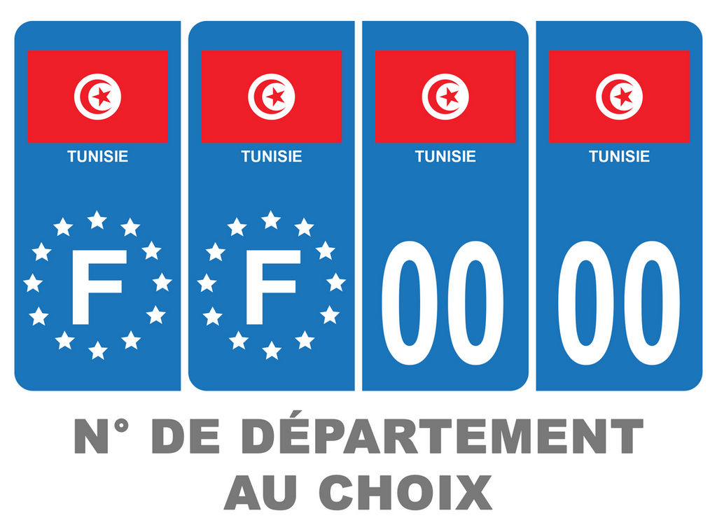 Support de plaque BMW - Plaque d'immatriculation Tunisie