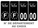 Pack Premium Autocollant Plaque d'immatriculation Pink Floyd