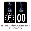 Pack Moto Premium Autocollant Plaque d'immatriculation Tottenham Hotspur