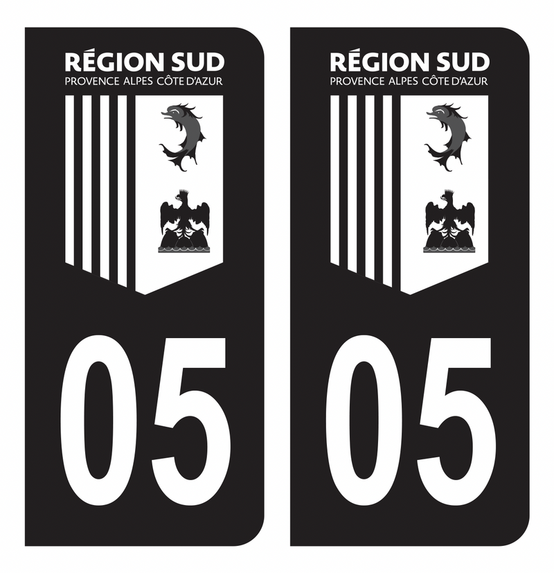 Sticker plaque immatriculation département Allos 04260 Sticker plaque immatriculation département Allos 04260